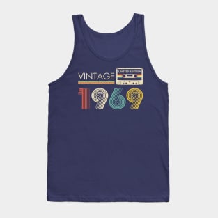 Vintage 1969 Limited Edition Cassette Tank Top